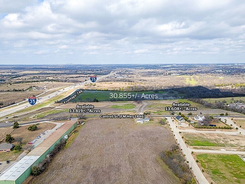 NEC I-35, Waxahachie, TX à vendre - Aérien - Image 3 de 10