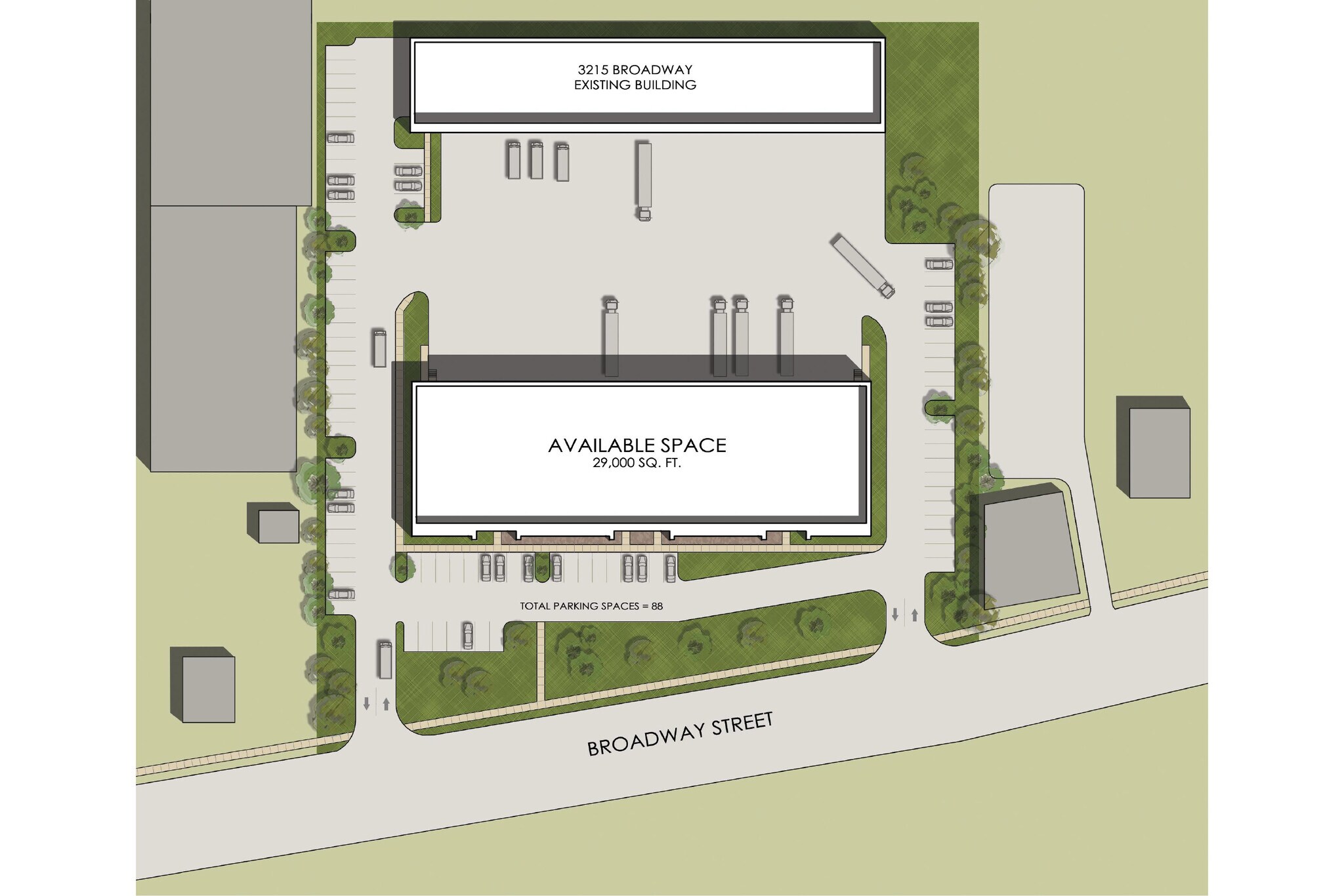 3205 Broadway St, Cheektowaga, NY à louer Photo du bâtiment- Image 1 de 2