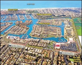 1111-1191 S Victoria Ave, Oxnard, CA - AÉRIEN Vue de la carte - Image1