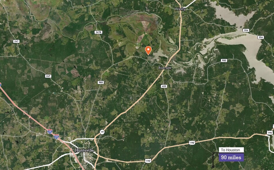 86-87 Charlotte St, Huntsville, TX à vendre - Aérien - Image 2 de 2