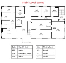 6302 Odana Rd, Madison, WI à louer Plan d’étage- Image 1 de 2