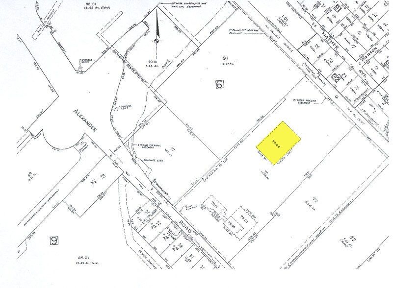707 Alexander Rd, Princeton, NJ à vendre - Plan cadastral - Image 2 de 9
