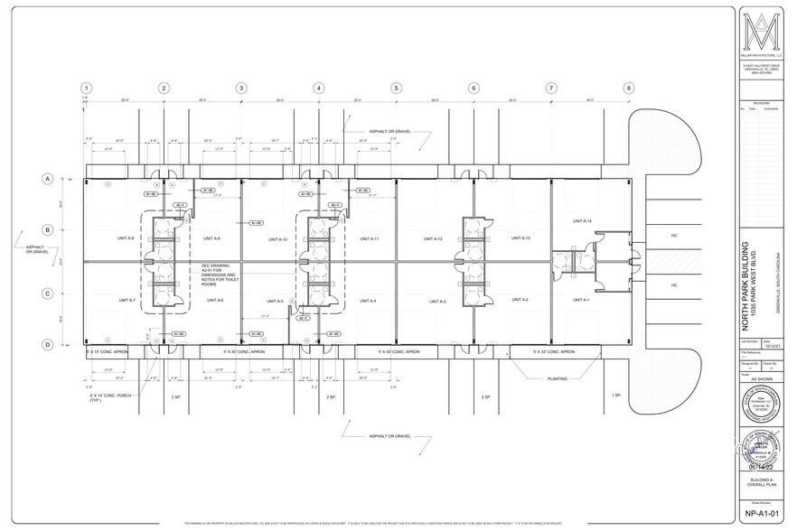 1035 Park West Boulevard, Greenville, SC for lease - Site Plan - Image 2 of 2