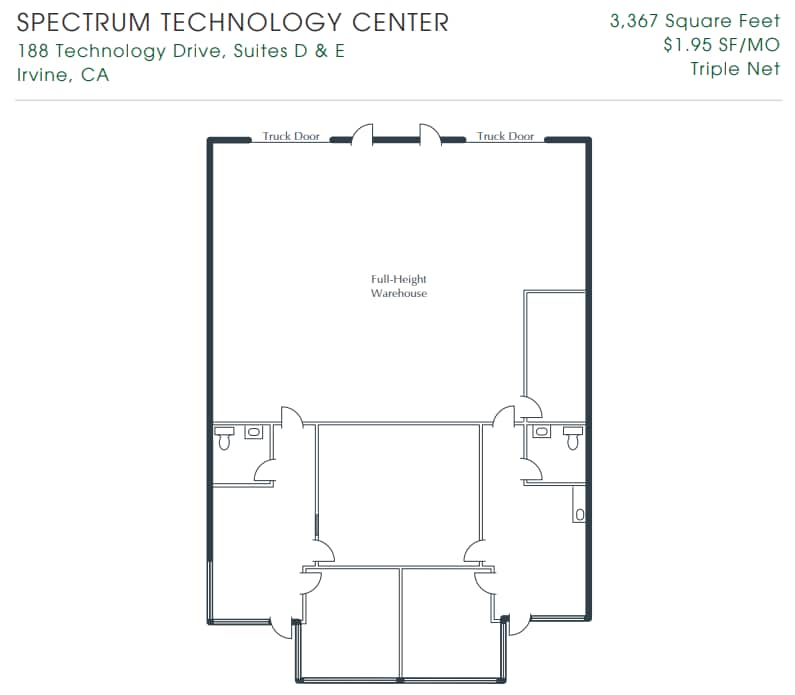 188 Technology Dr, Irvine, CA for lease Interior Photo- Image 1 of 1