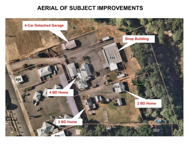 844 N Riverside Ave, Medford, OR for sale - Aerial - Image 1 of 11