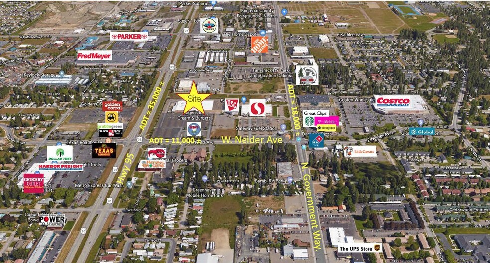 Highway 95, Coeur d'Alene, ID for lease - Primary Photo - Image 1 of 1