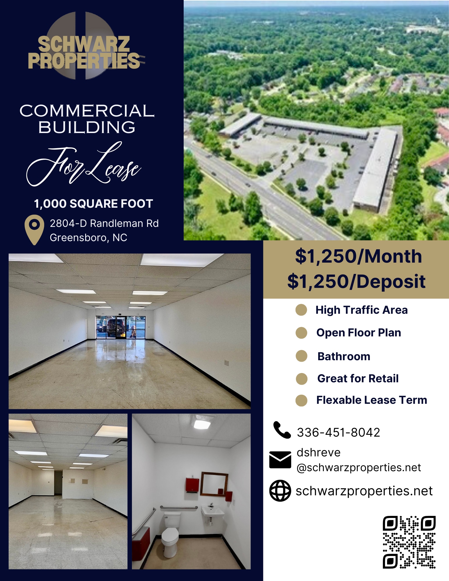 2804 Randleman Rd, Greensboro, NC for lease Interior Photo- Image 1 of 4