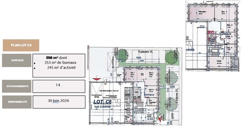 Flex dans Saint-Priest à louer - Plan d’étage - Image 2 de 2