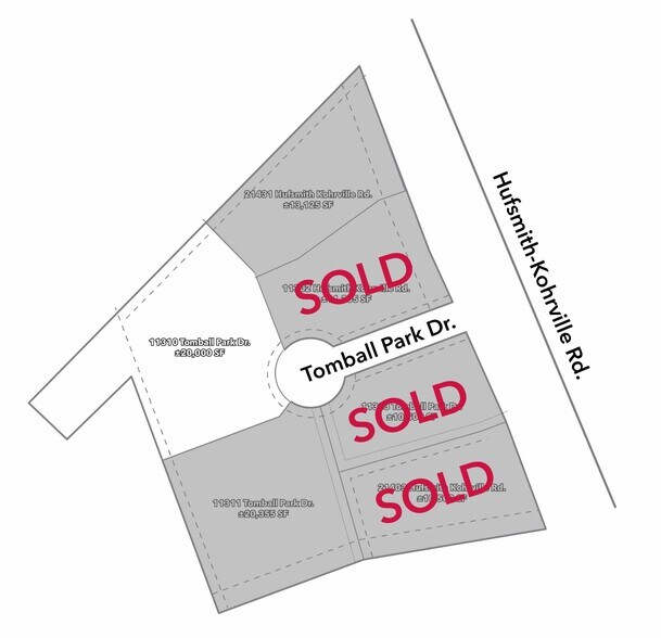 11310 Tomball Park Dr, Tomball, TX à vendre - Plan de site - Image 2 de 3