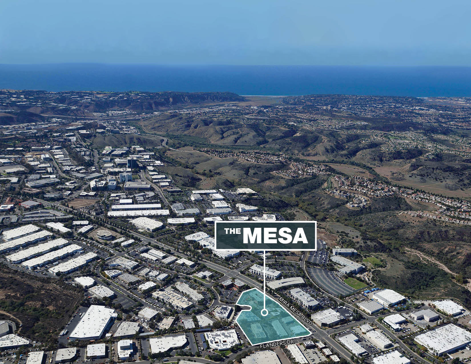 Mira Mesa Blvd blvd, San Diego, CA for sale Aerial- Image 1 of 4