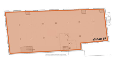 706 9th St, Durham, NC for lease Floor Plan- Image 1 of 8