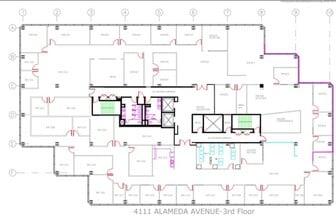 4111 W Alameda Ave, Burbank, CA for lease Floor Plan- Image 1 of 1