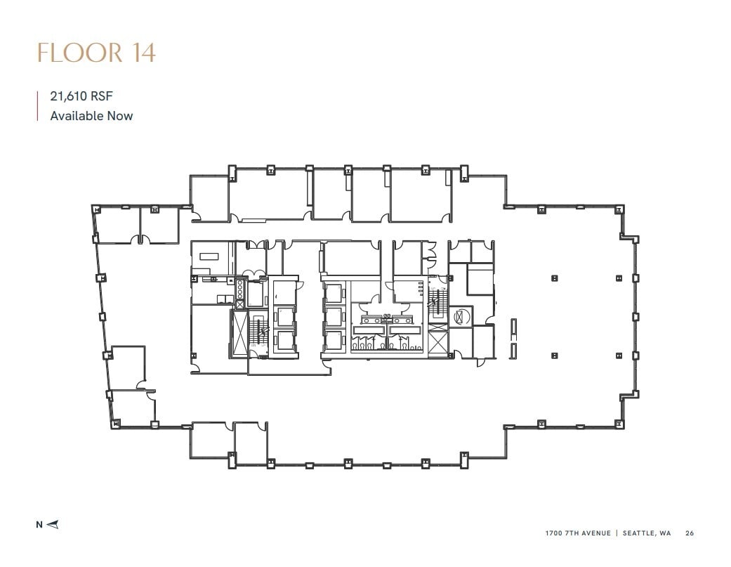 1700 7th Ave, Seattle, WA for lease Floor Plan- Image 1 of 1