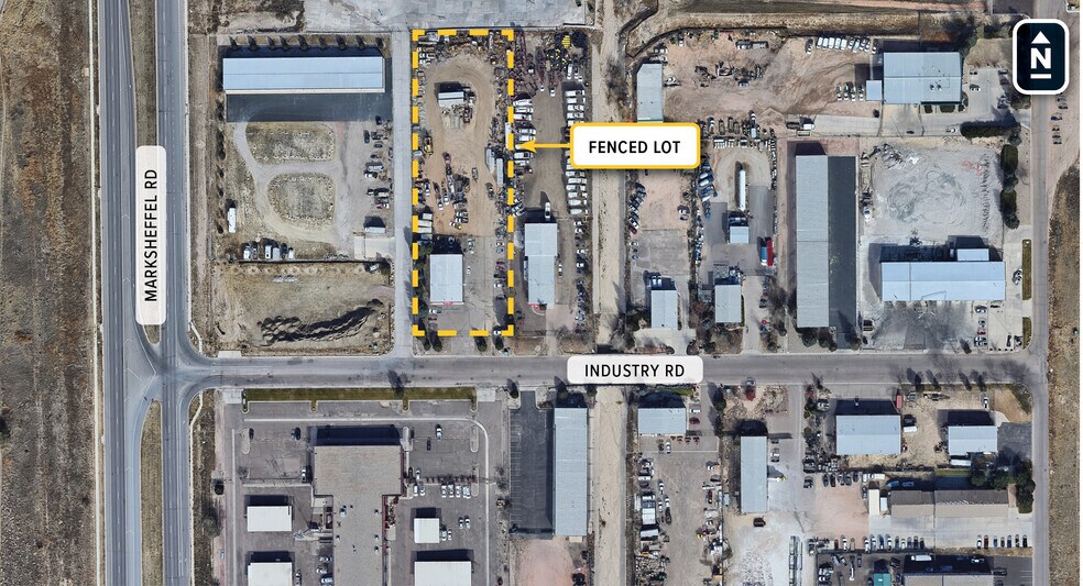 7980 Industry Rd, Colorado Springs, CO for lease - Aerial - Image 2 of 7