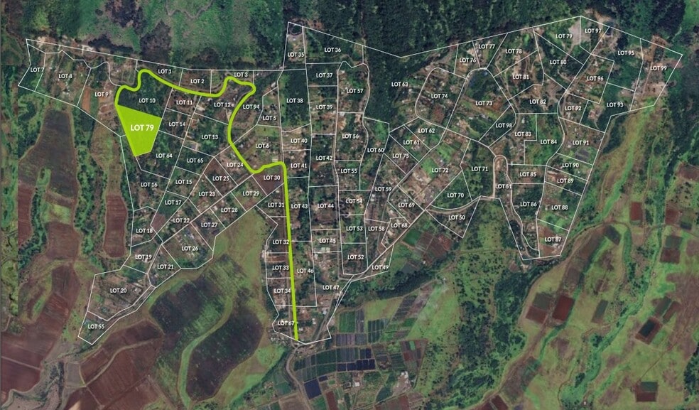 94-1100 Kunia Rd, Lot 79, Waipahu, HI à vendre - Aérien - Image 3 de 6