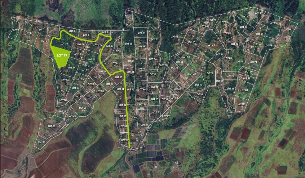 94-1100 Kunia Rd, Lot 79, Waipahu, HI à vendre - Aérien - Image 3 de 6