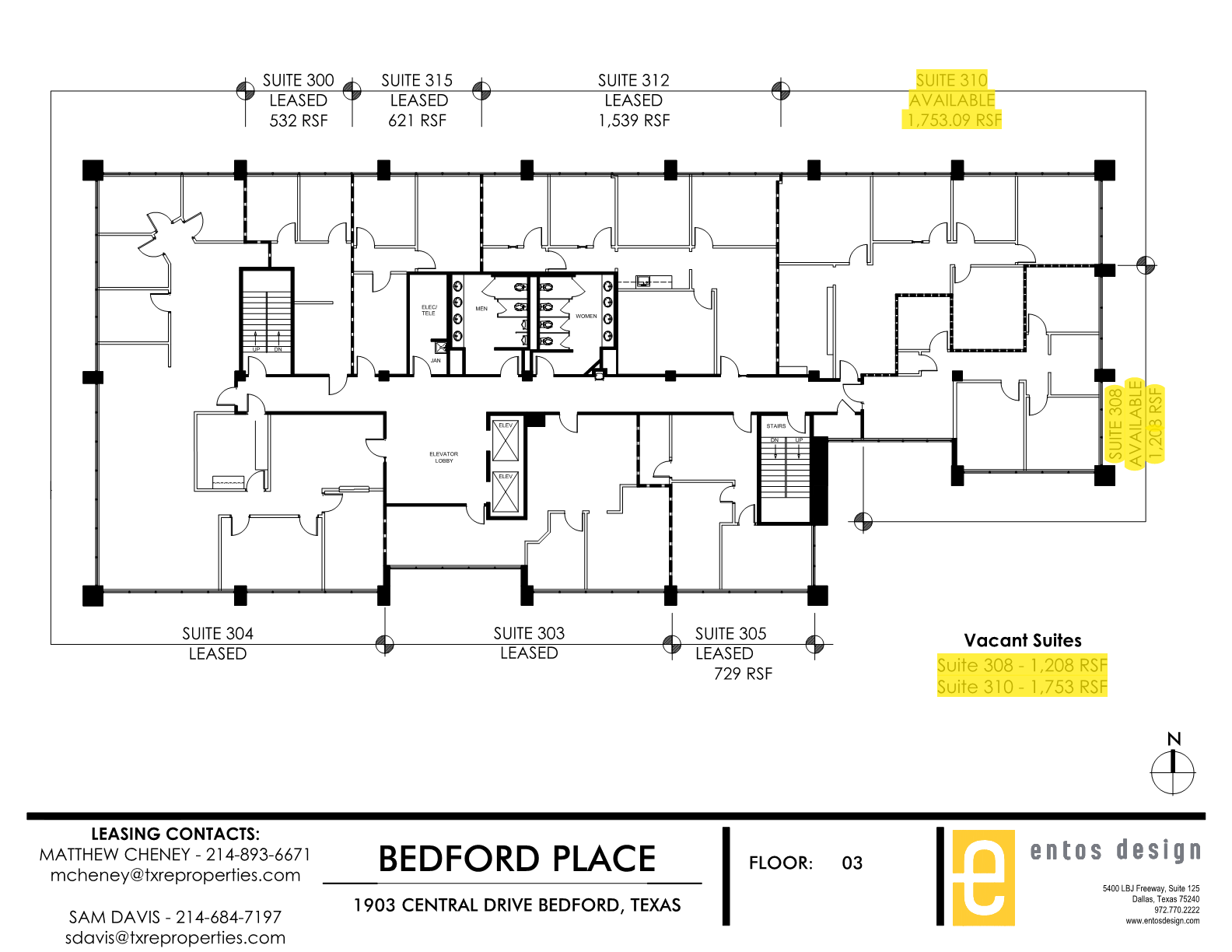 1903 Central Dr, Bedford, TX à louer Plan d’étage- Image 1 de 1