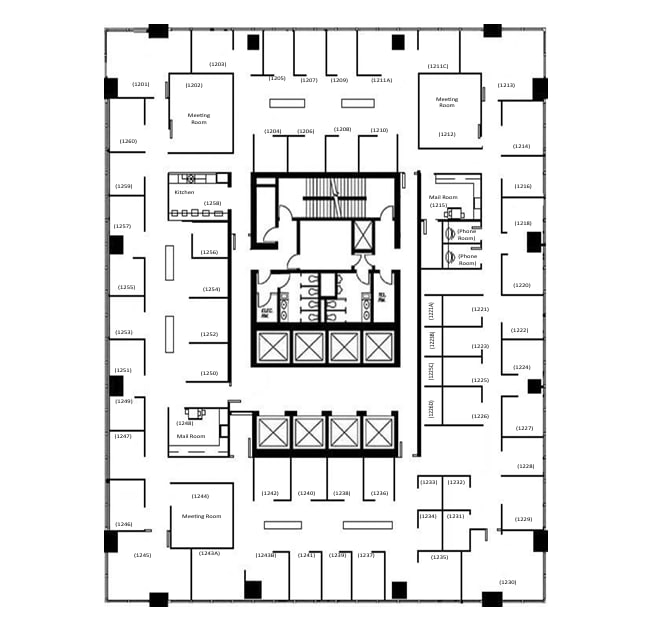 144 4th Ave SW, Calgary, AB for lease Floor Plan- Image 1 of 1