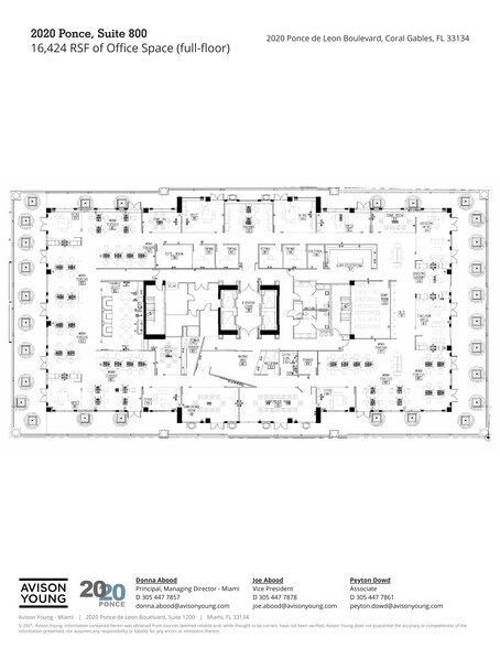 2020 Ponce De Leon Blvd, Coral Gables, FL à louer - Plan de site - Image 3 de 58