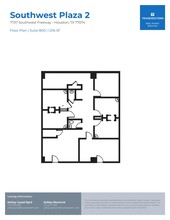 7737 Southwest Fwy, Houston, TX à louer Plan d’étage- Image 1 de 1