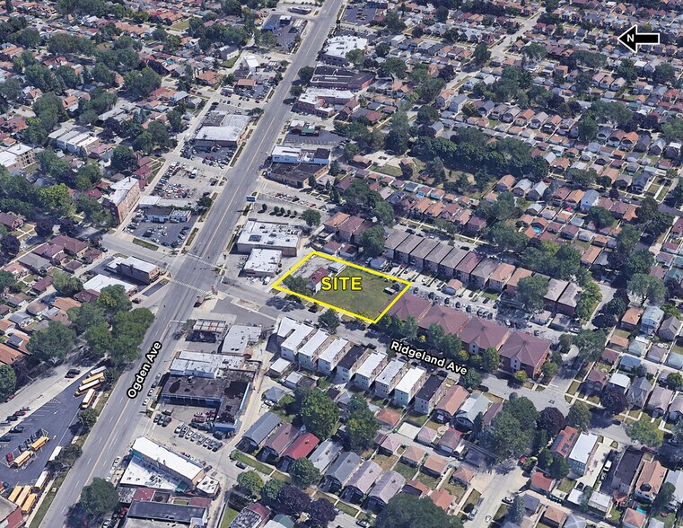 3401 Ridgeland Ave, Berwyn, IL à vendre - Aérien - Image 3 de 5