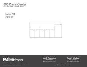 500 Davis St, Evanston, IL for lease Floor Plan- Image 1 of 1