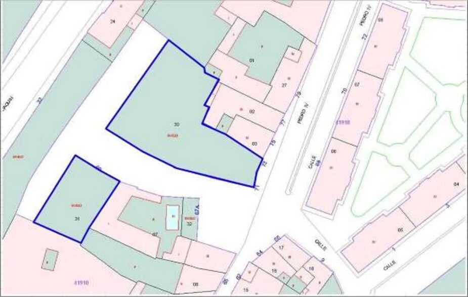 69 Calle del Coso Alto, Huesca, Huesca à vendre - Plan cadastral - Image 2 de 3