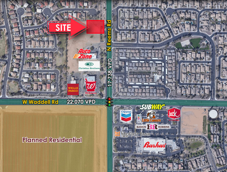 Waddell & Reems Rd, Surprise, AZ for sale - Building Photo - Image 1 of 1