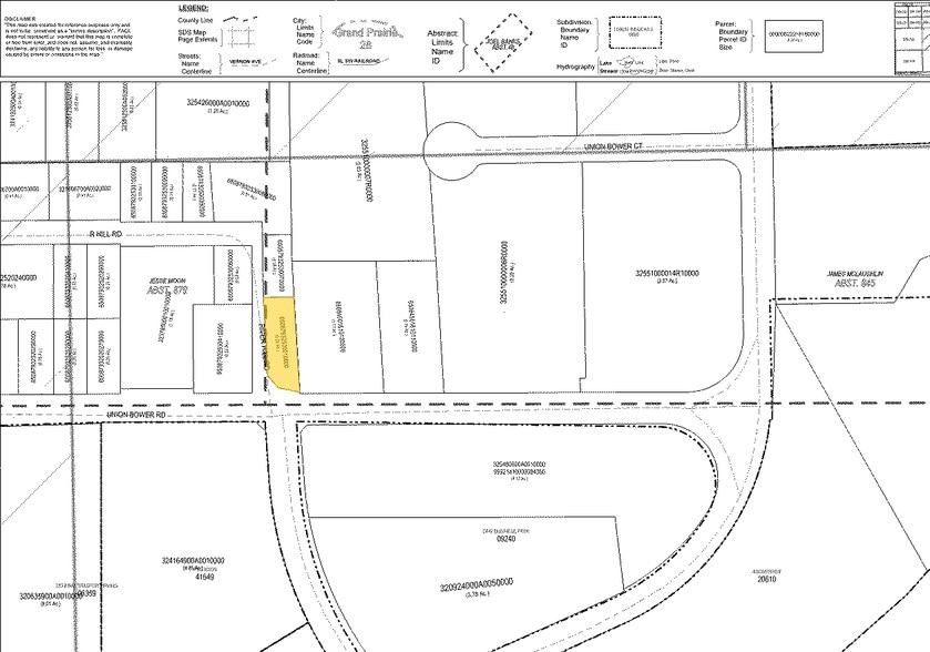 2513 E Union Bower Rd, Irving, TX for lease - Plat Map - Image 2 of 24