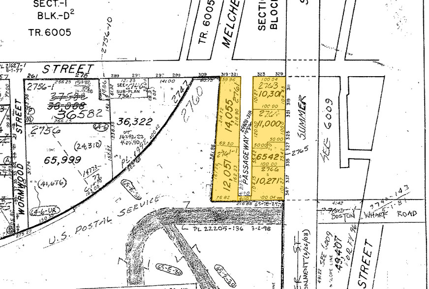 281 Summer St, Boston, MA à louer - Plan cadastral - Image 2 de 7