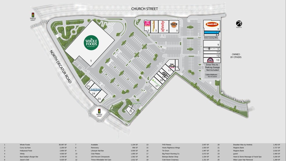 1555 Church St, Decatur, GA for sale - Site Plan - Image 1 of 1