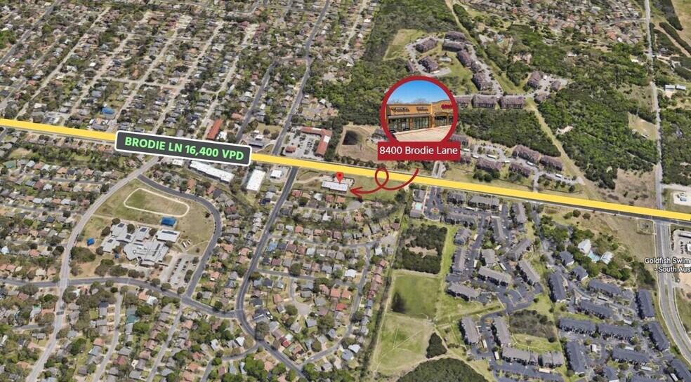 8400 Brodie Ln, Austin, TX à louer - Photo du bâtiment - Image 3 de 3