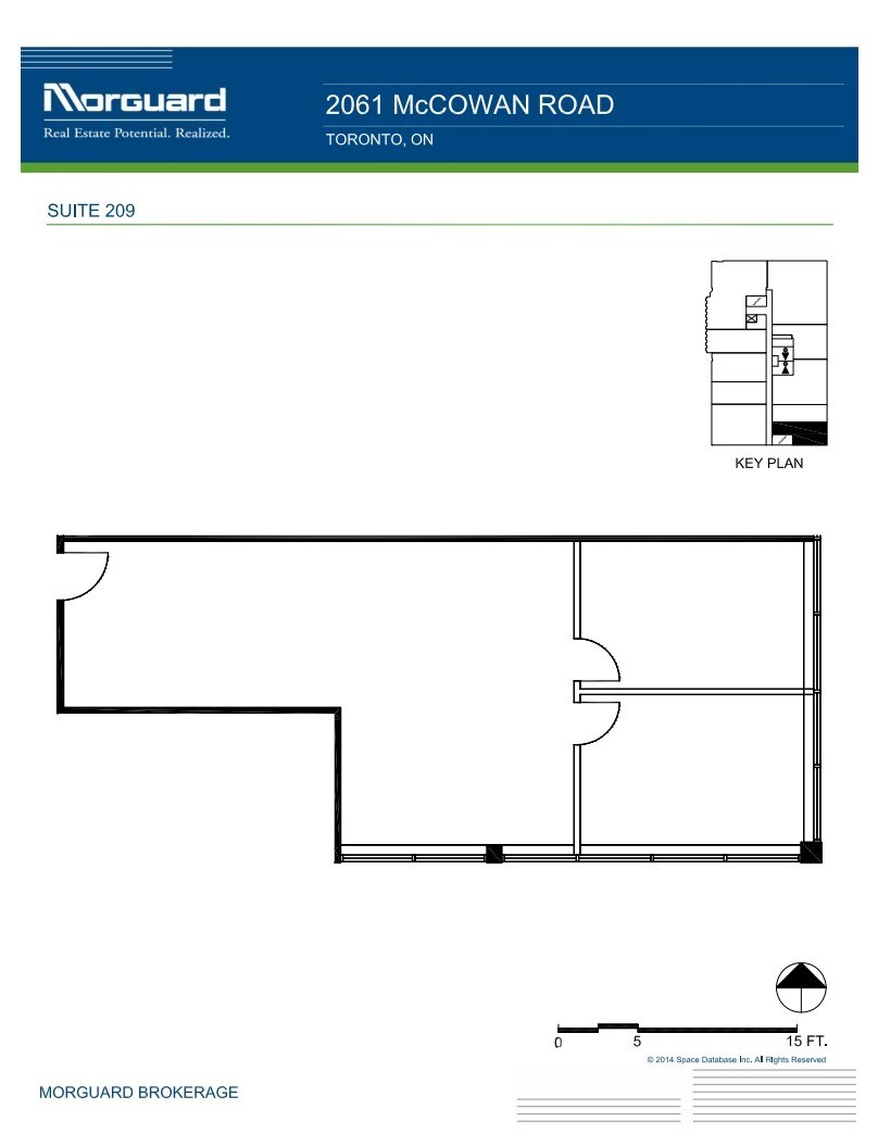 2041-2071 Mccowan Rd, Toronto, ON for lease Floor Plan- Image 1 of 1