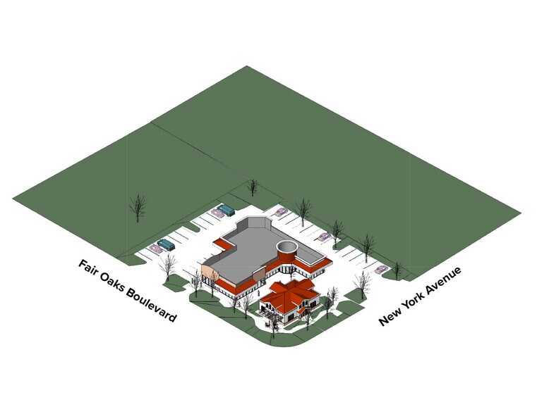 9641 Fair Oaks Blvd, Fair Oaks, CA à louer - Photo du bâtiment - Image 2 de 6