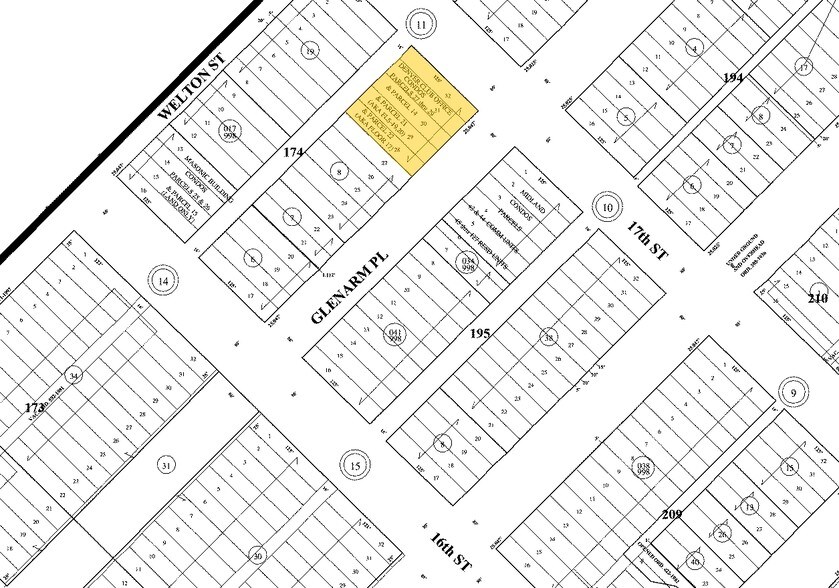518 17th St, Denver, CO à louer - Plan cadastral - Image 2 de 44