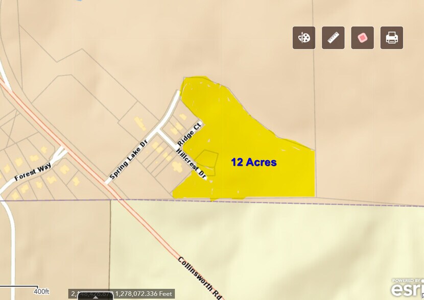 Spring Lake Dr, Palmetto, GA for sale - Plat Map - Image 2 of 5