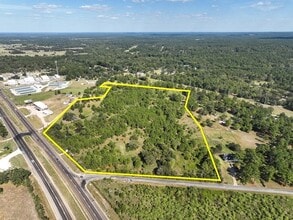 00 Highway 19, Huntsville, TX - Aerial  map view
