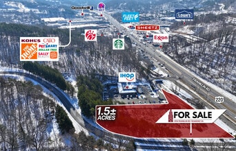 3914 Franklin Rd, Roanoke, VA - Aerial  map view - Image1