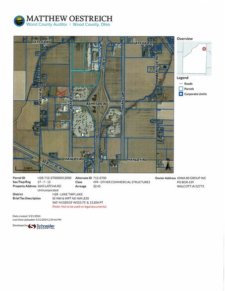 I-280 and Bahnsen Rd, Perrysburg, OH à vendre - Aérien - Image 2 de 6