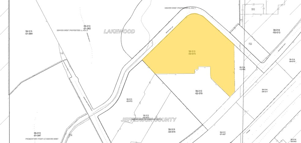 14023 Denver West Pky, Lakewood, CO à louer - Plan cadastral - Image 3 de 3