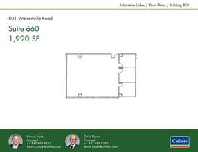 801 Warrenville Rd, Lisle, IL for lease Floor Plan- Image 1 of 1