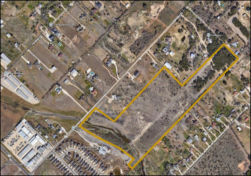 190 Schumanns Beach Rd, New Braunfels, TX for sale - Aerial - Image 3 of 3