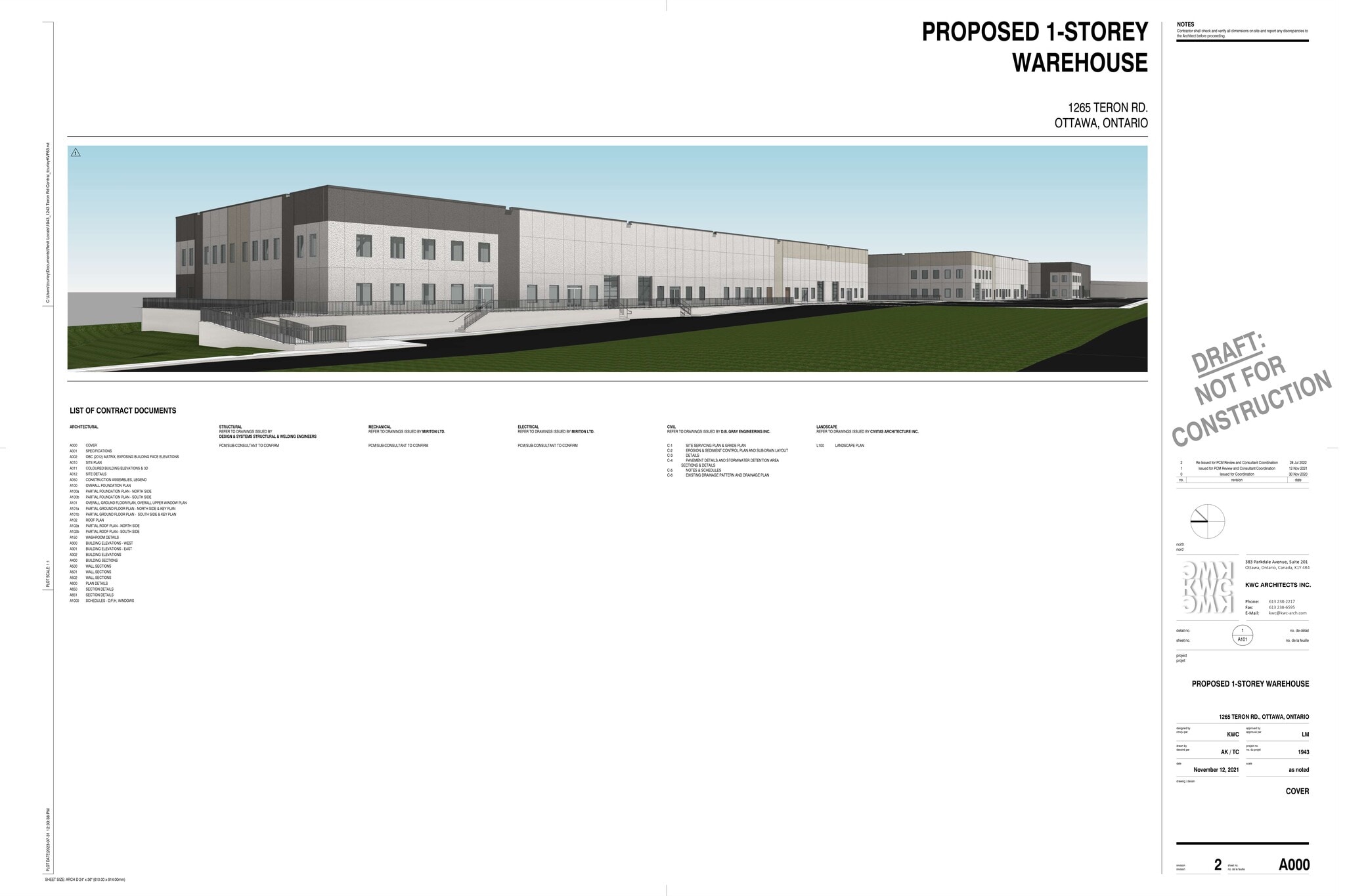 1265 Teron rd, Ottawa, ON for lease Site Plan- Image 1 of 1