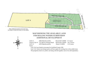 More details for 4406 Marchwood Drive, Browns Summit, NC - Land for Sale