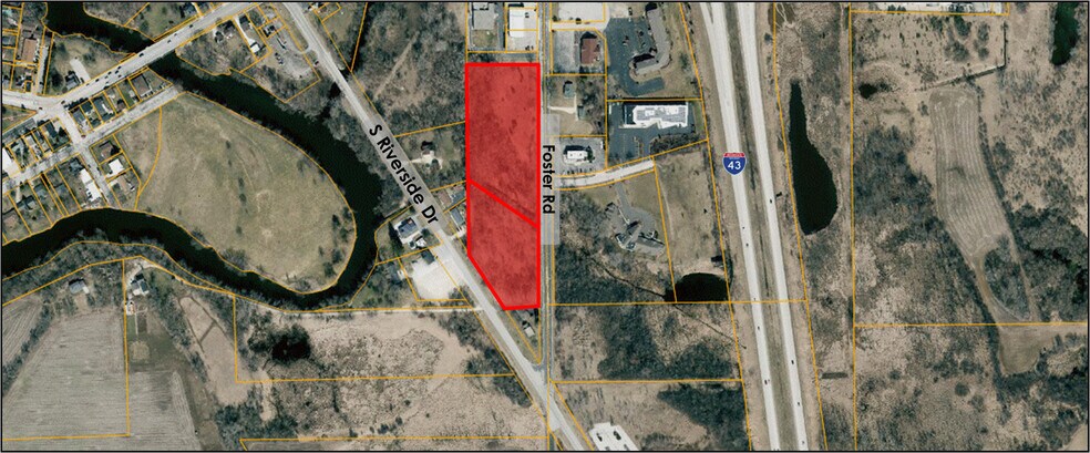 150 S Riverside Dr, Saukville, WI for sale - Plat Map - Image 1 of 1