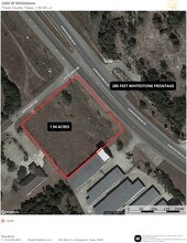 2460 W Whitestone Blvd, Cedar Park, TX - AERIAL map view