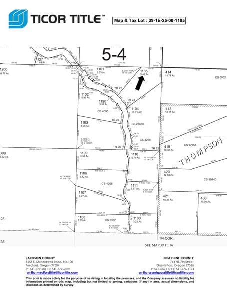 4334 Clayton rd, Ashland, OR for sale - Site Plan - Image 3 of 3