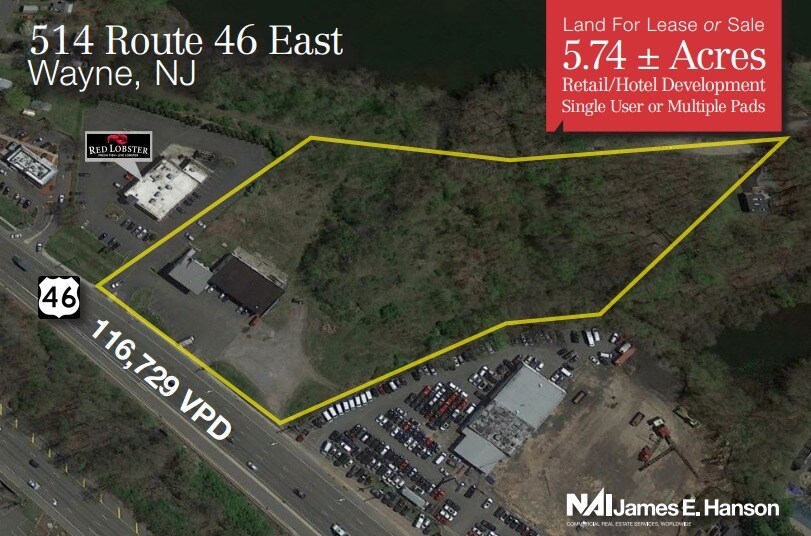 514 Route 46, Wayne, NJ à vendre Photo du bâtiment- Image 1 de 5