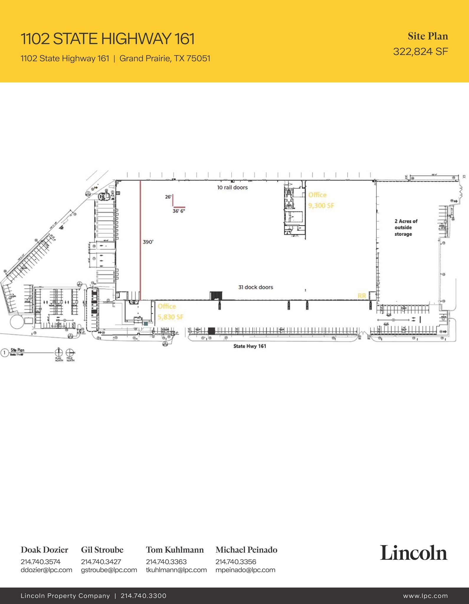 1102 State Highway 161, Grand Prairie, TX for lease Floor Plan- Image 1 of 1
