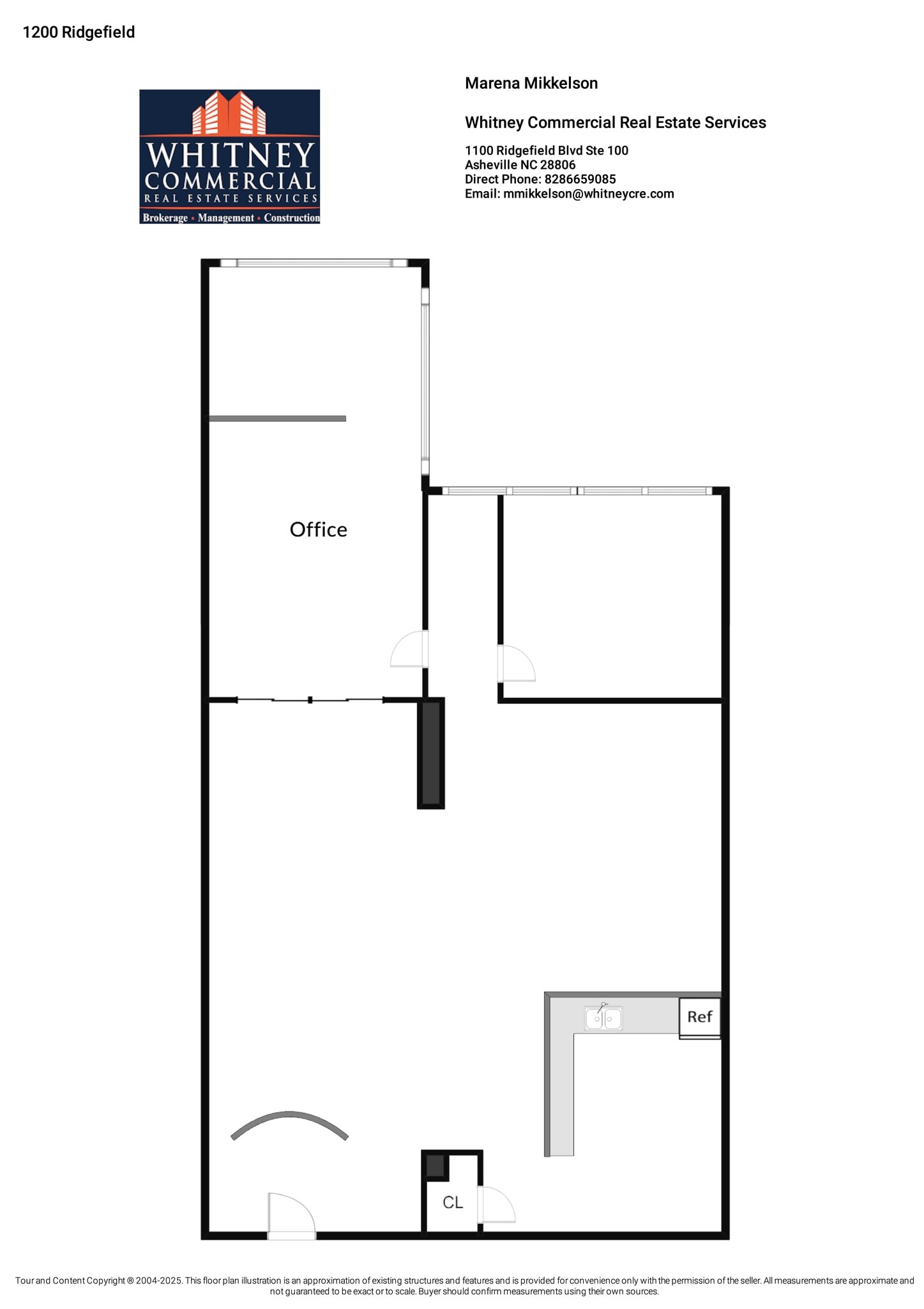 1200 Ridgefield Blvd, Asheville, NC for lease Site Plan- Image 1 of 1